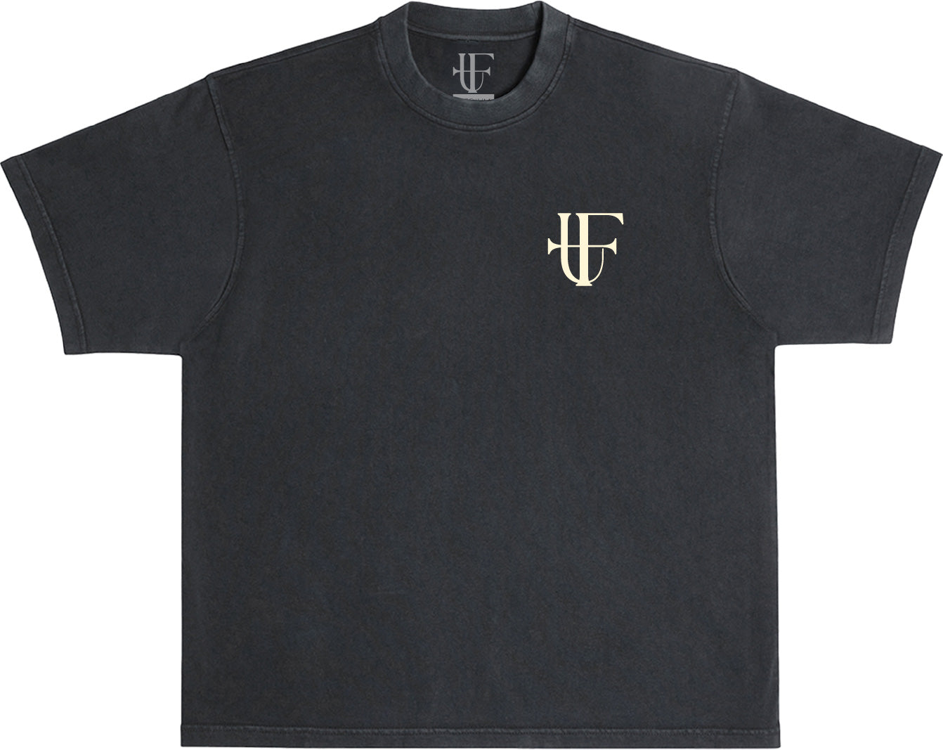 UNCØMMN FAITH Tee - Pigment Black